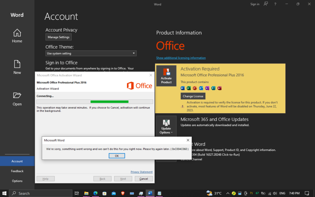 Microsoft Product Keys