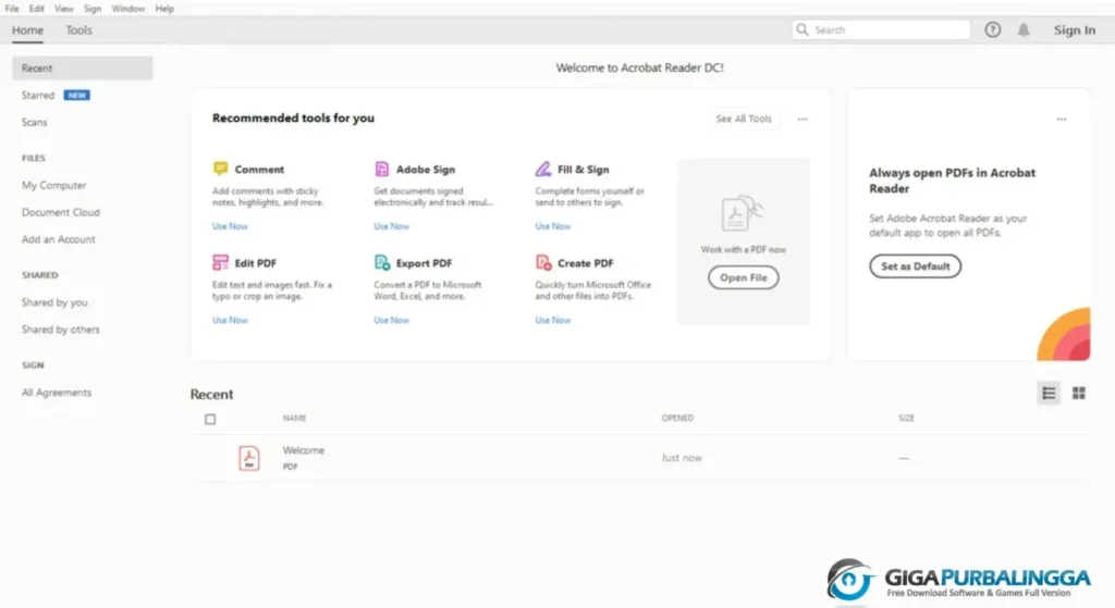 Adobe Acrobat Reader Free Donwnload Terbaru Version