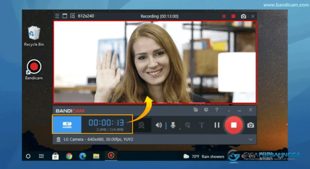 Bandicam Free Donwnload Terbaru Version