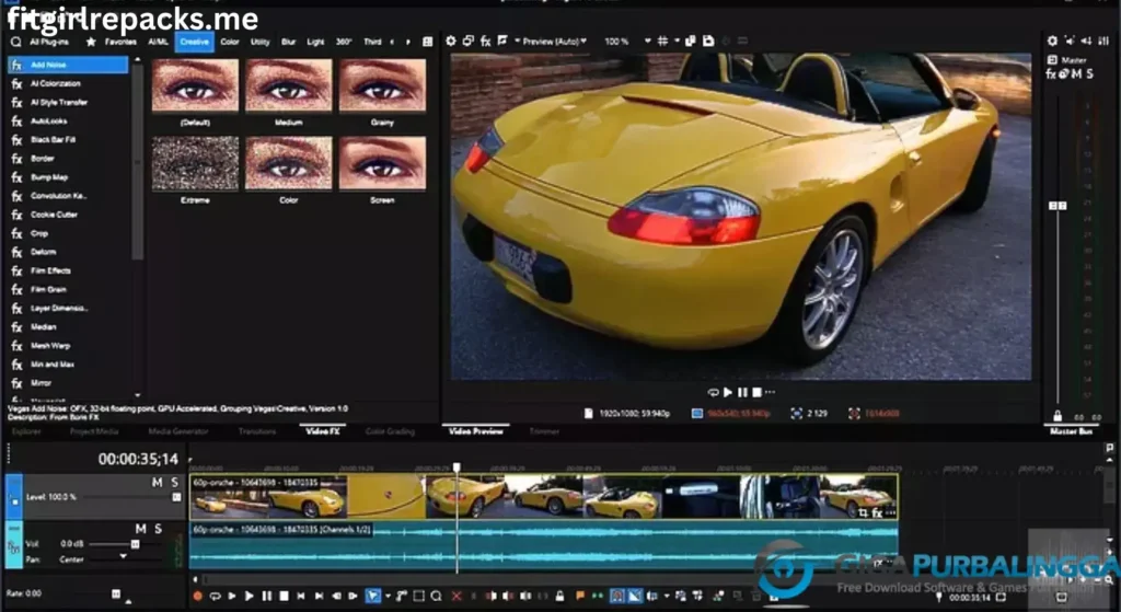 Boris FX VEGAS Pro Free Download Terbaru