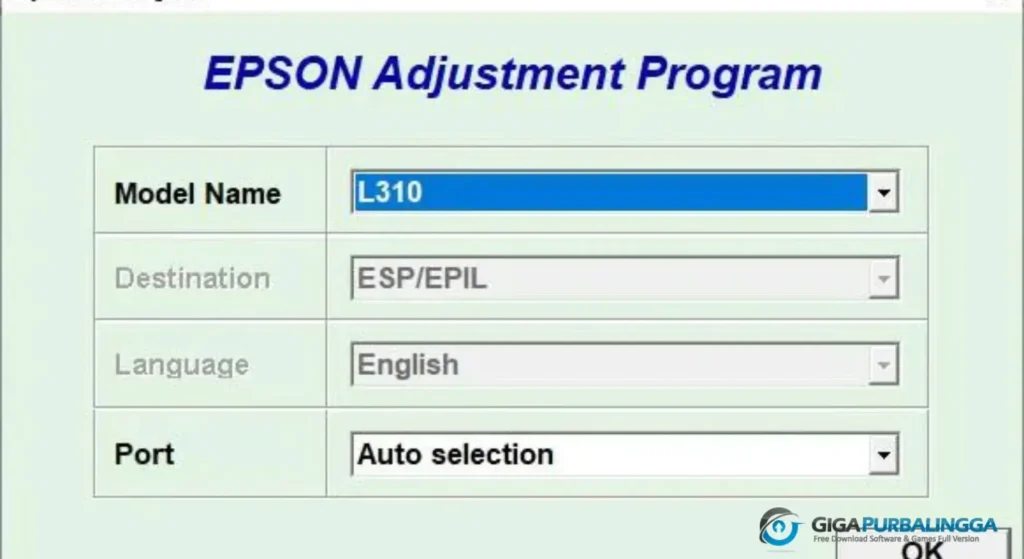 Download Resetter Epson L3110 Full 2026