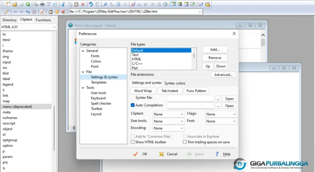 ES-Computing EditPlus Download Terbaru Full Version