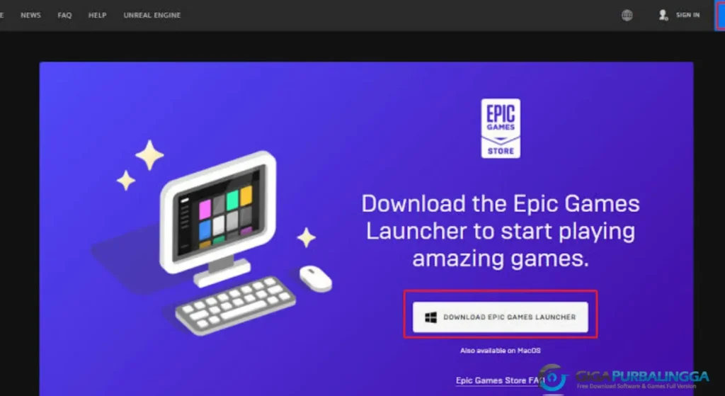 Epic Games Launcher Download Terbaru Full Version