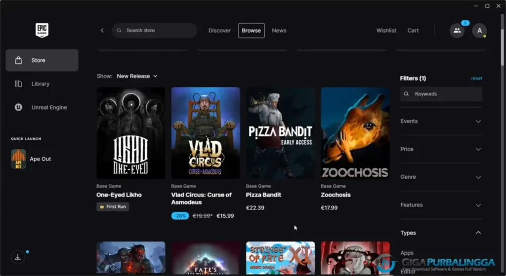 Epic Games Launcher Download Terbaru Full Version