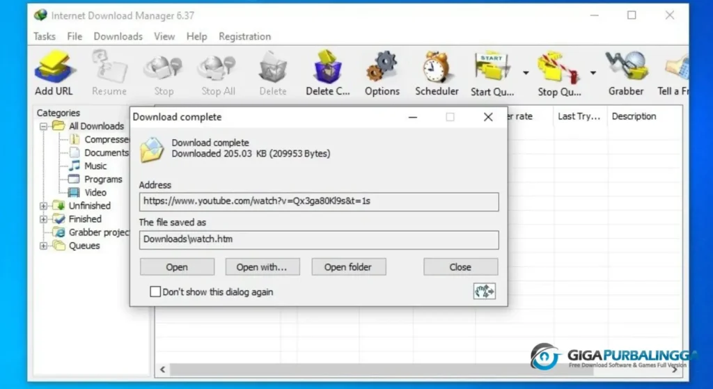 Gigapurbalingga Download IDM Full Terbaru