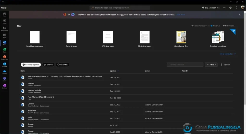 Microsoft Office 365 Terbaru Download Full Version