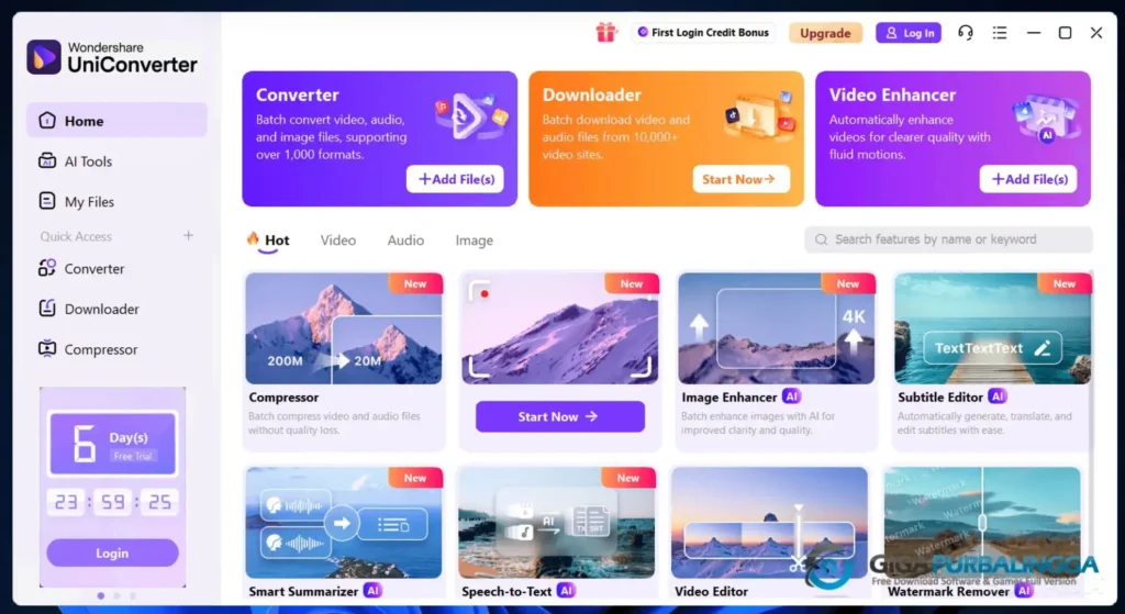 Wondershare UniConverter Free Download