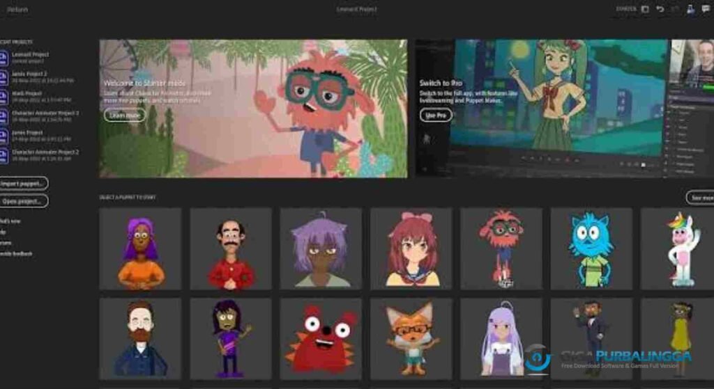 Adobe Character Animator Full Version Download 2026