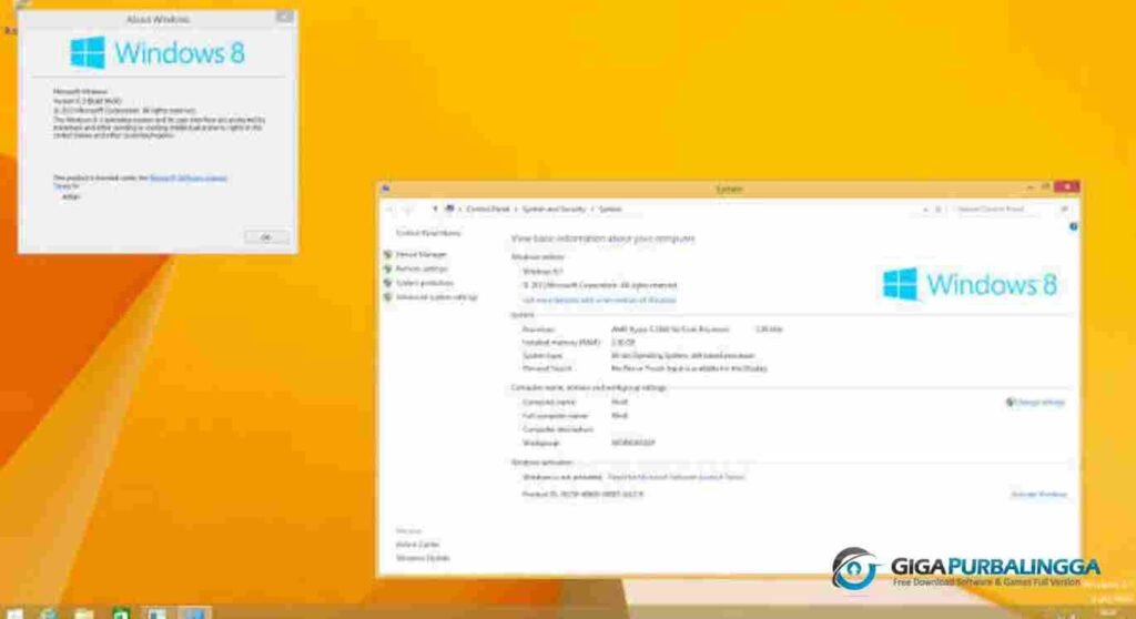 Microsoft Windows 8 Terbaru Full Version Download