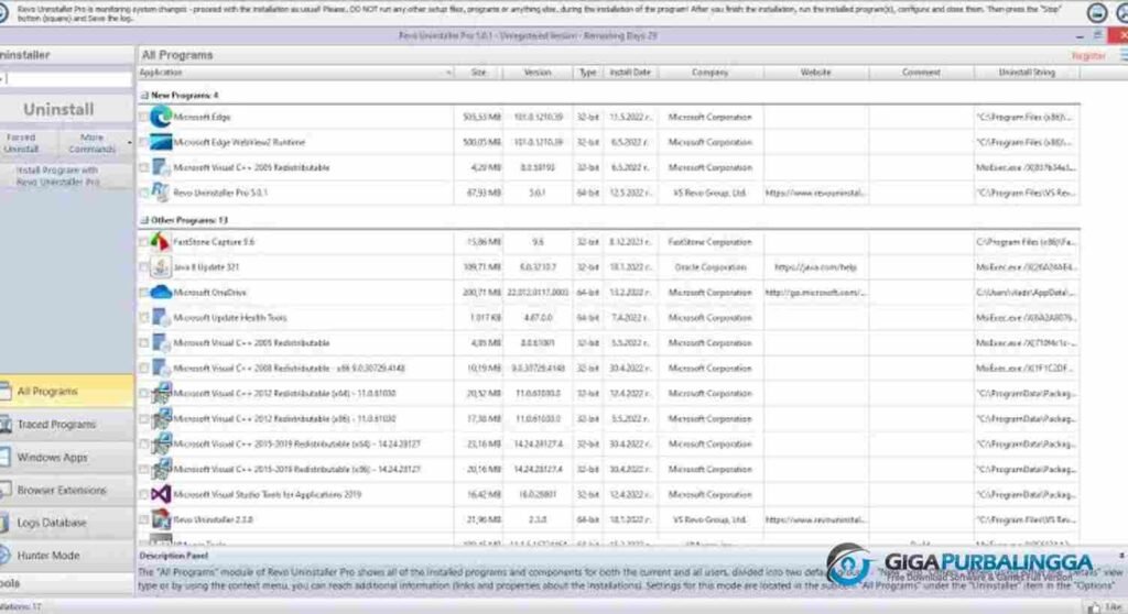 Revo Uninstaller Pro Full Version Free Download Terbaru